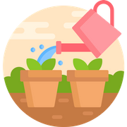 watering-plants
